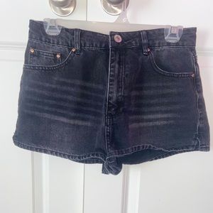 Black Hight Waisted Shorts